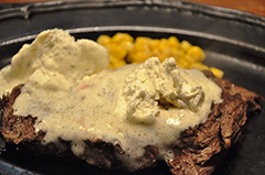 ガーリックバターステーキ