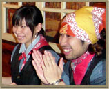 笑顔で意見交換